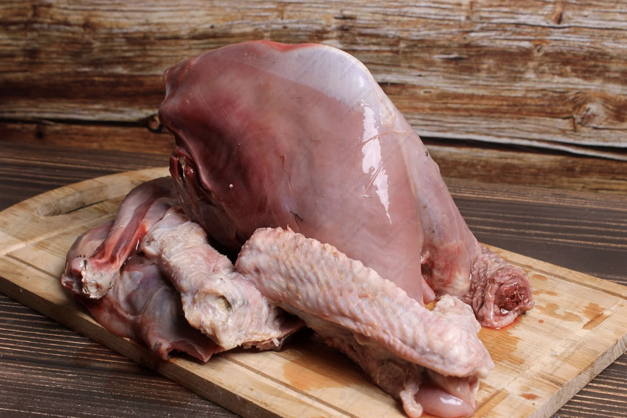 мясо дикой птицы.