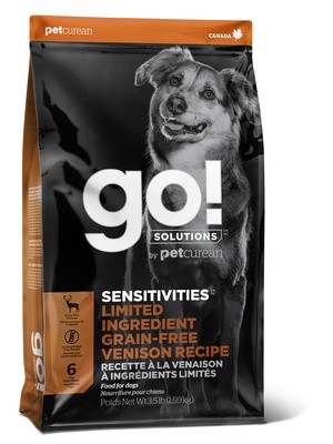 Sensitivities Limited Ingredient Grain Free Venison recipe for dogs (Go!).jpg