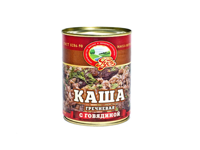 Каша гречневая с говядиной столетовский мясной двор