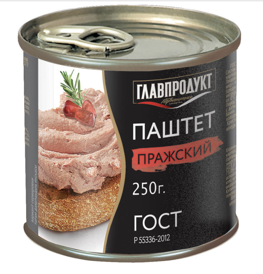 Мясной паштет. Главпродукт 