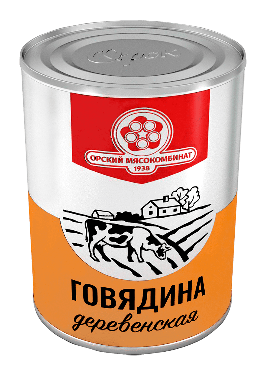 Мясокомбинат говядина. Тушёнка говядина г Орск. Тушёнка говяжья 338 гр. г.Орск. Тушенка говядина Орский мясокомбинат. Говядина тушеная СТО 338г.