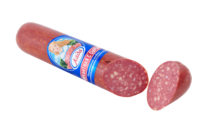 Колбаса полукопченая Пикантная с сыром (Лада).png