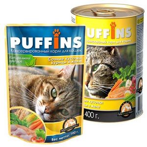 Кусочки мяса в желе со вкусом курицы (Puffins).jpg