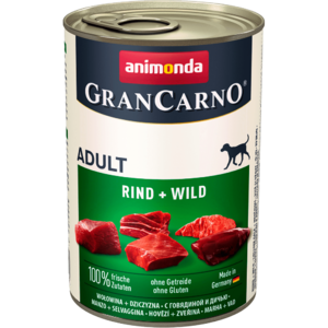 GranCarno для взрослых собак с говядиной и дичью (ANIMONDA).png