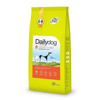 Для взрослых собак средних пород С индейкой и рисом (DailyDog).jpg