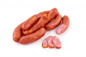 Полукопчёные колбаски Тирольские (Слонимский мясокомбинат).jpg