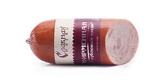 Полукопченая колбаса Фирменная с рубленым мясом (Славная марка).jpg