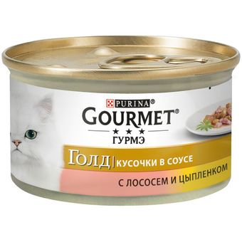 Голд Кусочки в соусе с лососем и цыпленком (Gourmet).jpg