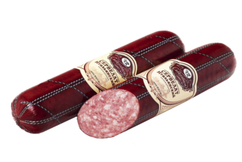 Варено-копченая колбаса Сервелат Итальянский (Сибирские колбасы).png