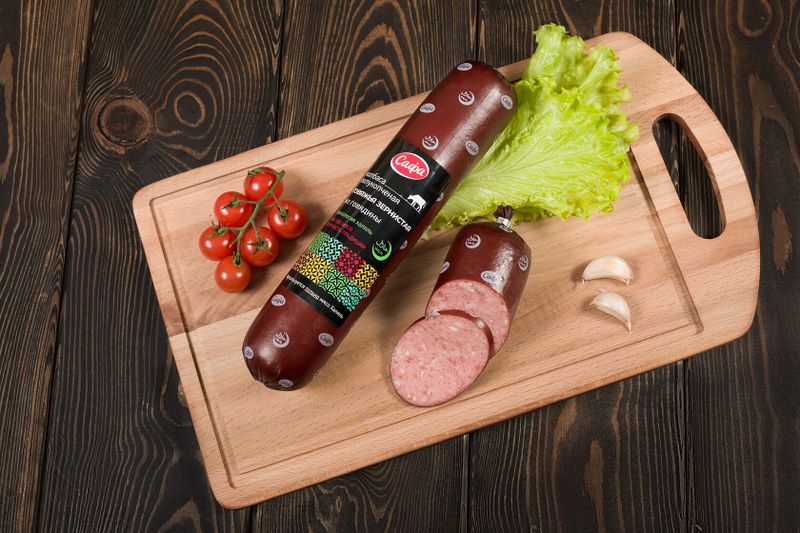 Файл:Колбаса Говяжья зернистая (Сафа).jpg