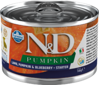 N&D PUMPKIN с ягненком, тыквой и черникой (Farmina).webp