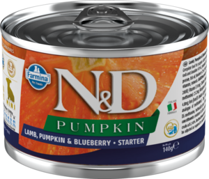 N&D PUMPKIN с ягненком, тыквой и черникой (Farmina).webp