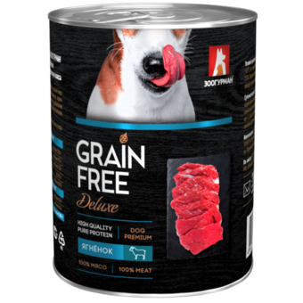 GRAIN FREE Deluxe Ягнёнок (Зоогурман).png