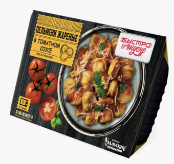 Быстро и вкусно Пельмени жареные в томатном соусе (Фабрика Уральские пельмени).png