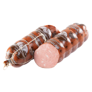 Колбаса полукопчёная Чесночная куриная (Чебаркульская птица).png