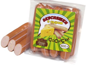 Сосиски Вкусняшки с сыром (Грандъ продукт).png