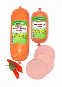 Колбаса вареная Молочная Прайм (ТМ Хуторок).jpg