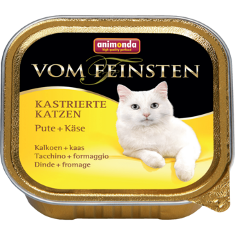 Vom Feinstein для кастрированных кошек с индейкой и сыром (ANIMONDA).png