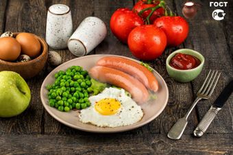 Сосиски Молочные (целлофан) ГОСТ (категория Б) (Очаково).jpg