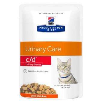Prescription Diet Multicare Urinary Stress влажный корм для кошек, с курицей (Hills).jpg