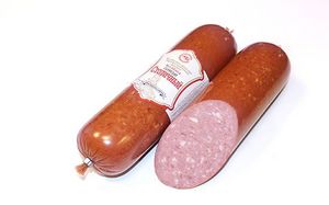 Колбаса варено-копченая Сервелат Столичный (Слуцкий мясокомбинат).jpg