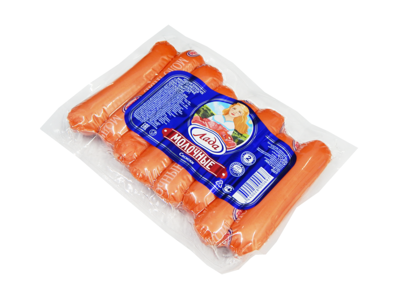 Файл:Сосиски Молочные (Лада).png