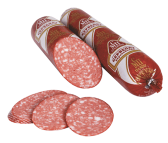 Варено-копченая колбаса Сервелат Европейский (СМП Традиция).png