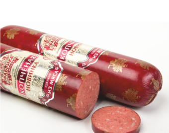 Колбаса полукопчёная Деревенская с чесноком (Фабрика Смирнов).png