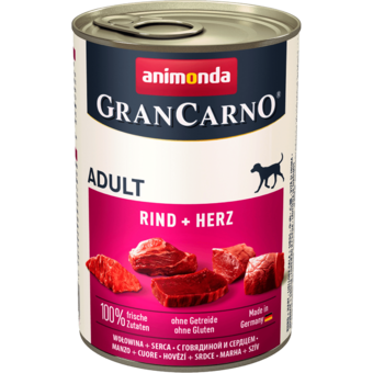 GranCarno для взрослых собак с говядиной и сердцем (ANIMONDA).png