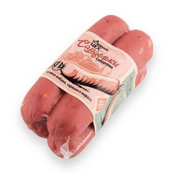 Сардельки из кабана, сарлыка и марала (Таёжный цех).jpg