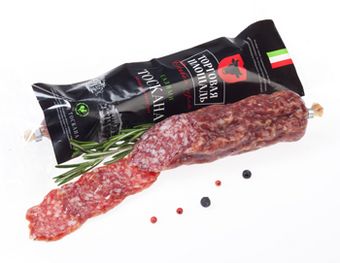 Сыровяленная колбаса Салями Тоскана Династия (Торговая площадь).jpg