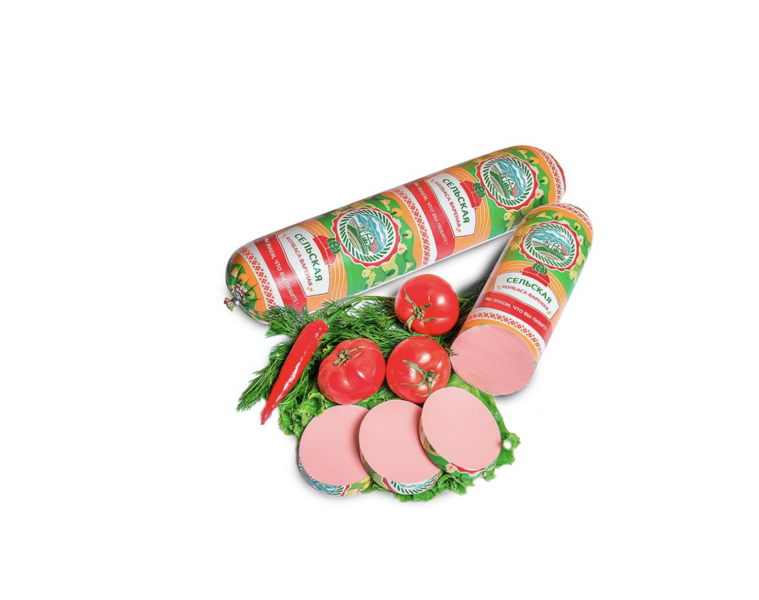 Файл:Колбаса вареная Сельская (Вкус Черноземья).png