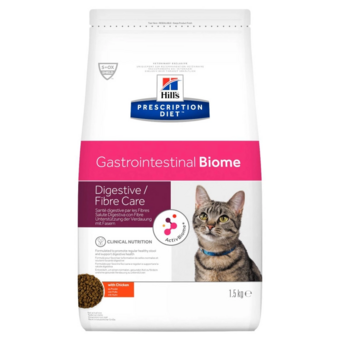 Prescription Diet Gastrointestinal Biome для кошек при расстройствах пищеварения, c курицей (Hills).webp