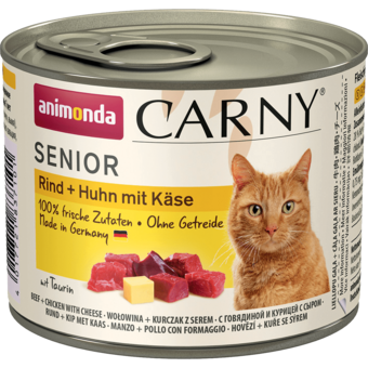 Carny Senior для стареющих кошек c говядиной, курицей и сыром (ANIMONDA).png