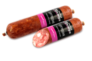 Колбаса варено-копченая Бургундська (Юбилейный Премиум).png