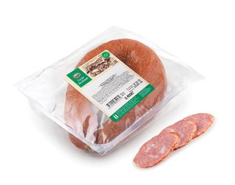 Колбаса полукопченая из мяса птицы Краковская по-деревенски (Село Зеленое).jpg