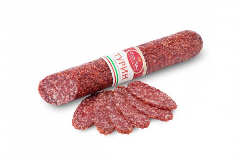 Файл:Сырокопченая колбаса Турин (Царь-Мясо).jpg