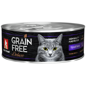 GRAIN FREE Deluxe Телятина для кошек (Зоогурман).png