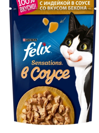 Sensations в Соусе с индейкой в соусе со вкусом бекона (Felix).png