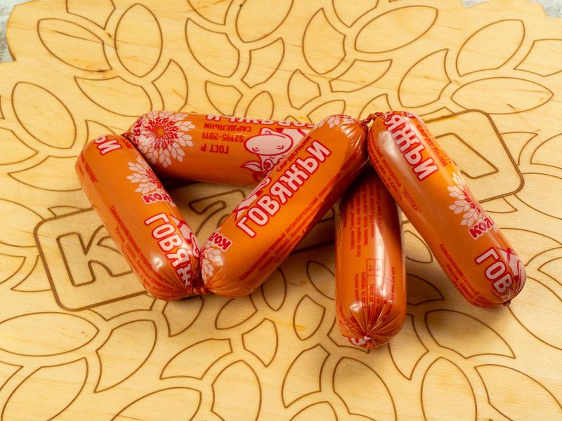 Файл:Сардельки Говяжьи ГОСТ (КОЛЯДА).jpg