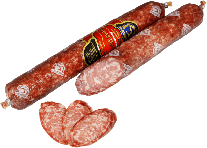 Файл:Колбаса Праздничная (Борисовский мясокомбинат).png