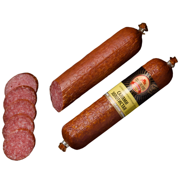 Файл:Сырокопченая колбаса Золотистая (Гезлевские колбасы).png