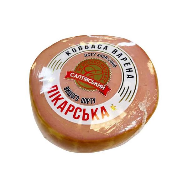 Файл:Колбаса вареная Лiкарська (Салтовский мясокомбинат).jpg