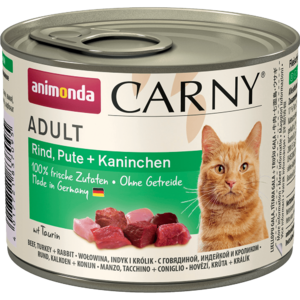 Carny Adult говядина, индейка, кролик (ANIMONDA).png