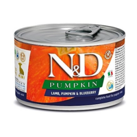 N&D PUMPKIN для щенков средних и крупных пород, с ягненком, тыквой и черникой (Farmina).webp