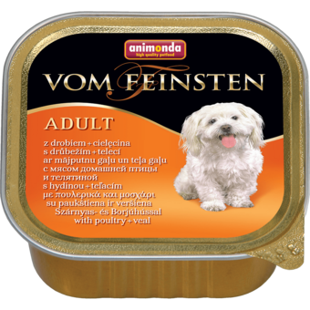 Vom Feinsten для взрослых собак с мясом домашней птицы и телятиной (ANIMONDA).png