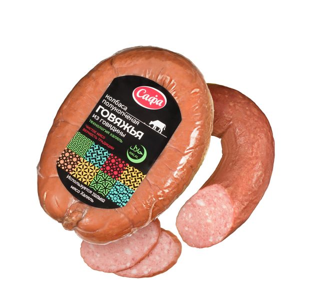 Файл:Колбаса Говяжья полукопчёная (Сафа).jpg
