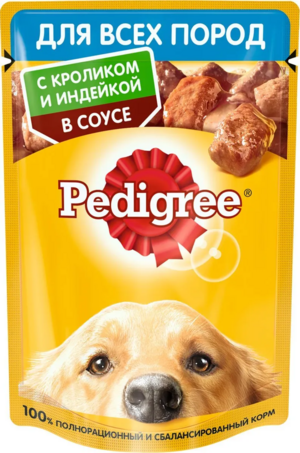 С кроликом и индейкой в соусе (Pedigree).webp