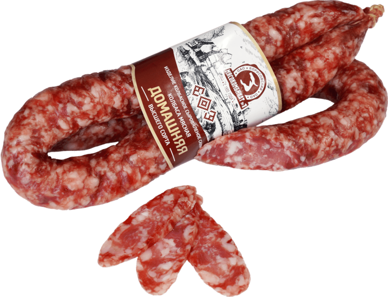 Файл:Колбаса Домашняя (Борисовский мясокомбинат).png