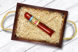 Колбаса варено-копченая Сервелат Коньячный (Петродворские колбасы).jpg